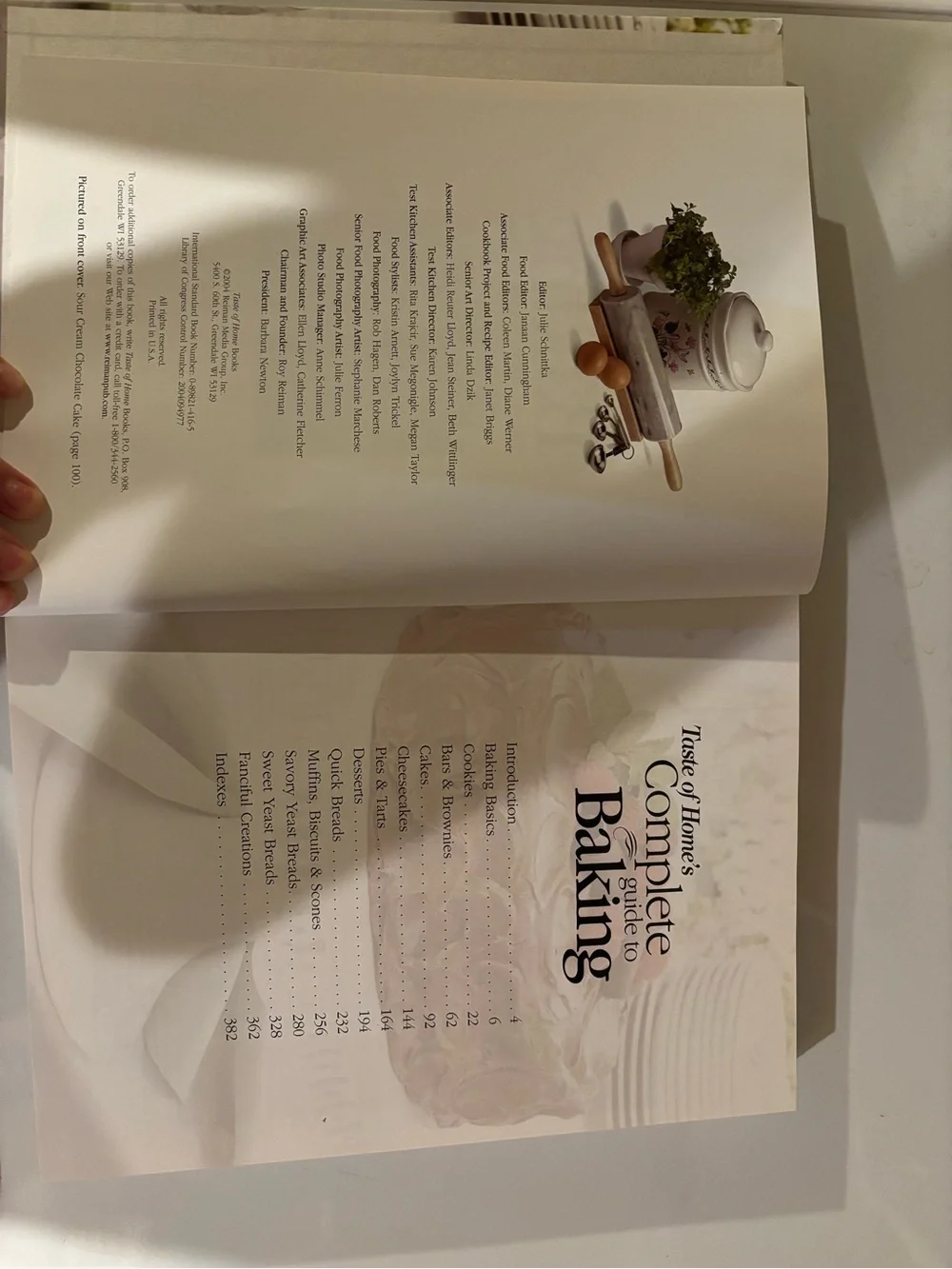 Taste Of Home’s  - complete guide to baking cookbook